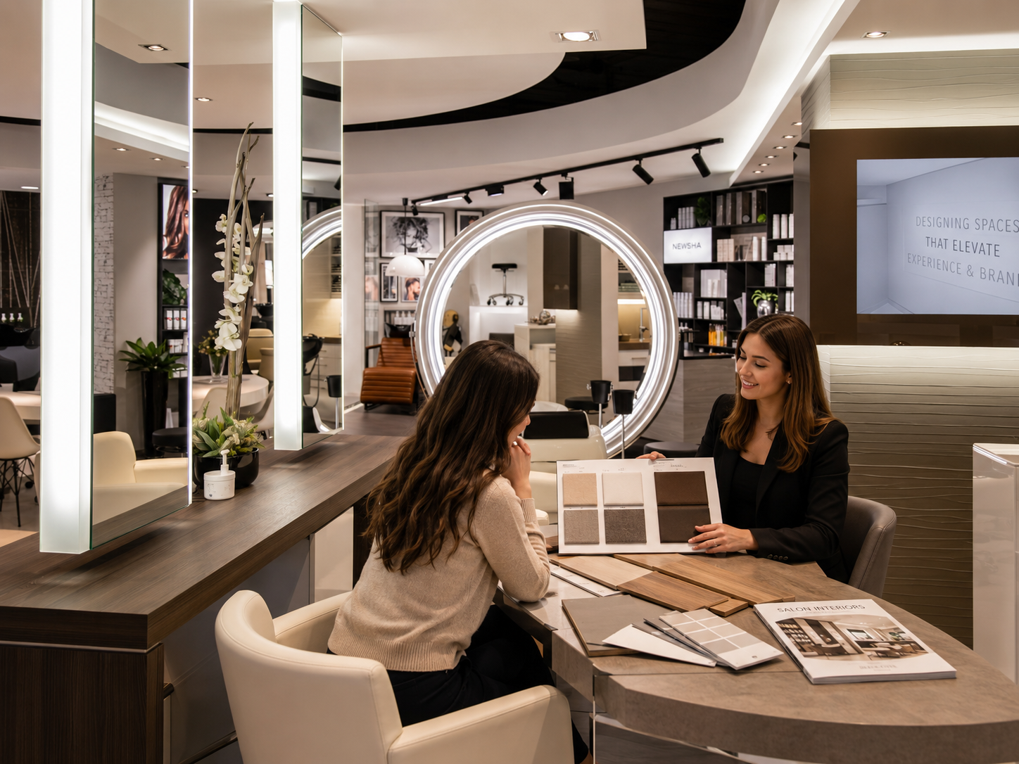Showroom-Situation bei IDEA
